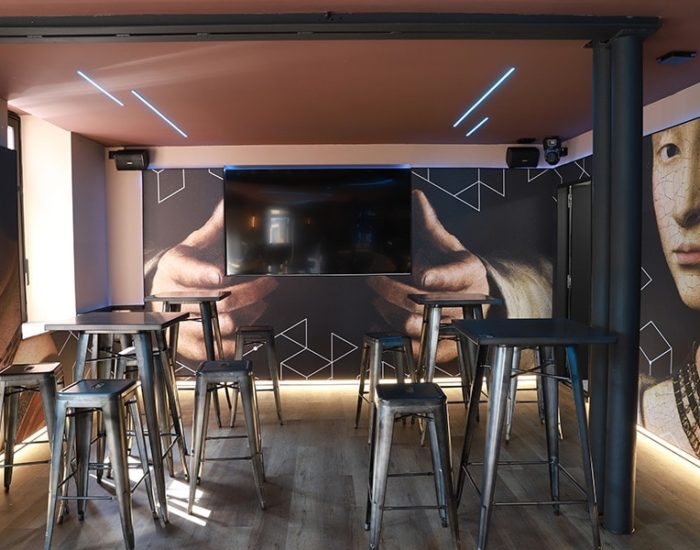 Mur et plafond tendu acoustique Arketex
