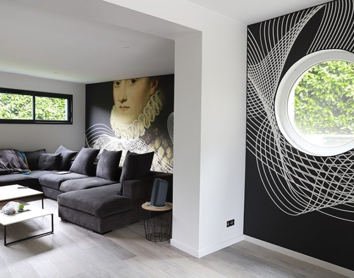 Mur et plafond tendu acoustique Arketex