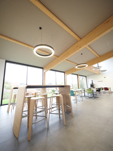 Plafond tendu en lin