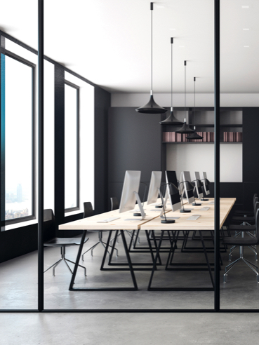 Traitement acoustique pour les bureaux