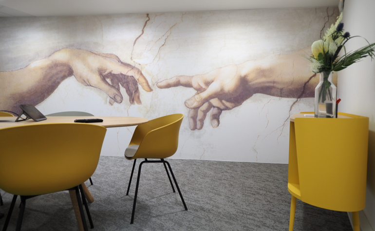 Traitement acoustique pour les bureaux