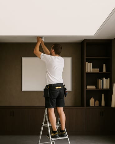 Installateur plafond tendu acoustique